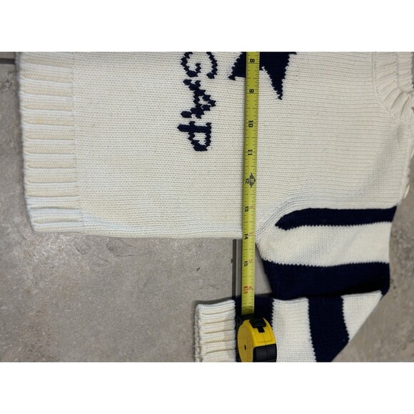 Baby GAP Knit Sweater with Star and Striped Sleeves - Picture 6 of 8